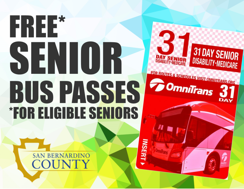 Free Senior Bus Passes For Eligible Seniors